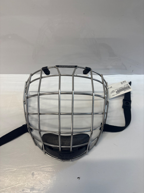 Vist Large View of Product Image Which is Used Warrior Hockey Wire Mask Grey MD