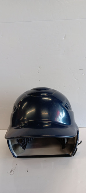 Vist Large View of Product Image Which is Used Rawlings COOL FLOW HELMET Batting Helmet No Mask Navy Blue One Size