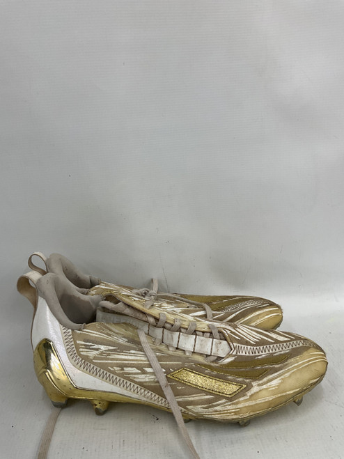 Vist Large View of Product Image Which is Used Adidas Adult FB Cleats Tan Senior 8.5