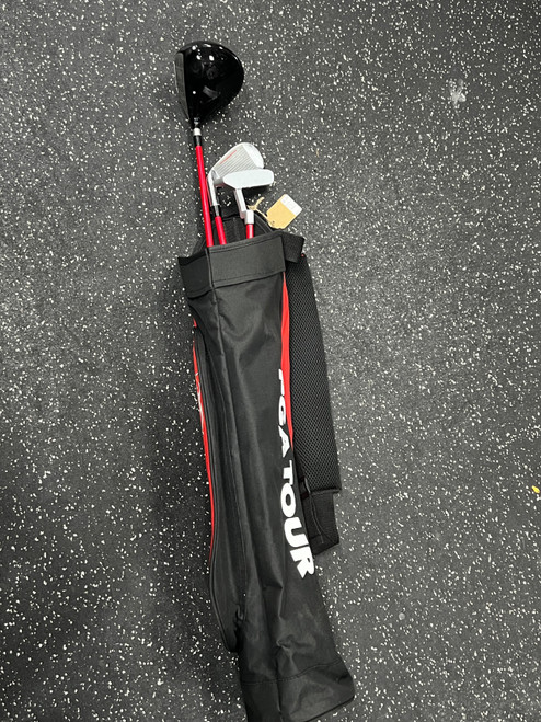 Vist Large View of Product Image Which is Used PGA Tour POWER LAUNCH Mens Starter Set RH 4 Piece
