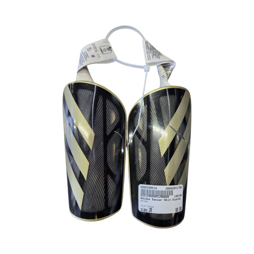 Vist Large View of Product Image Which is Used Adidas Soccer Shin Guards Junior Black Junior