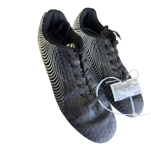 Vist Large View of Product Image Which is Used Vizari SOCCER CLEATS 7.5 Soccer Cleats Black Senior 7.5