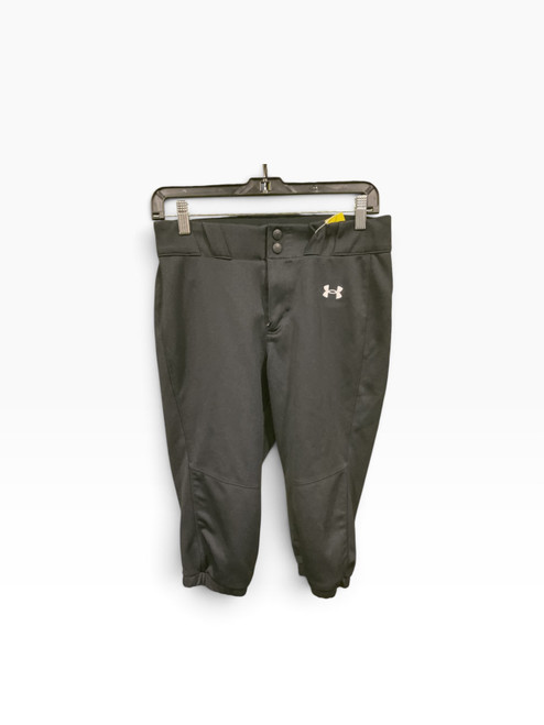 Vist Large View of Product Image Which is Used Under Armour SOFTBALL BB/SB Pant Girls Black MD
