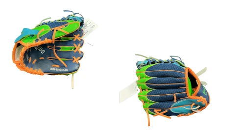 Vist Large View of Product Image Which is Used Franklin MESH TEK BB/SB Glove RH Throw Navy Blue 9 1/2"