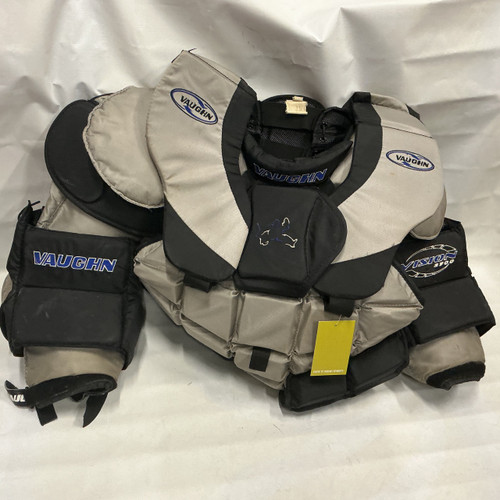 Vist Large View of Product Image Which is Used Vaughn VISION 3700 Senior Body Armor Black And Grey LG