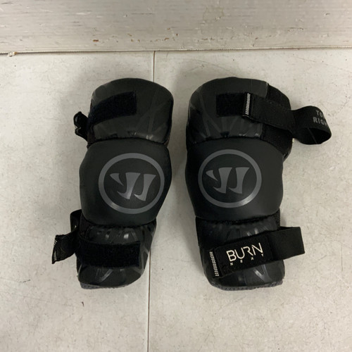Vist Large View of Product Image Which is Used Warrior BURN NEXT Lacrosse Arm Pads/Guards Black MD