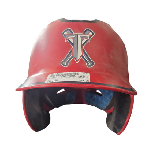 Vist Large View of Product Image Which is Used Under Armour ADULT BATTING HELMET Batting Helmet No Mask Red One Size