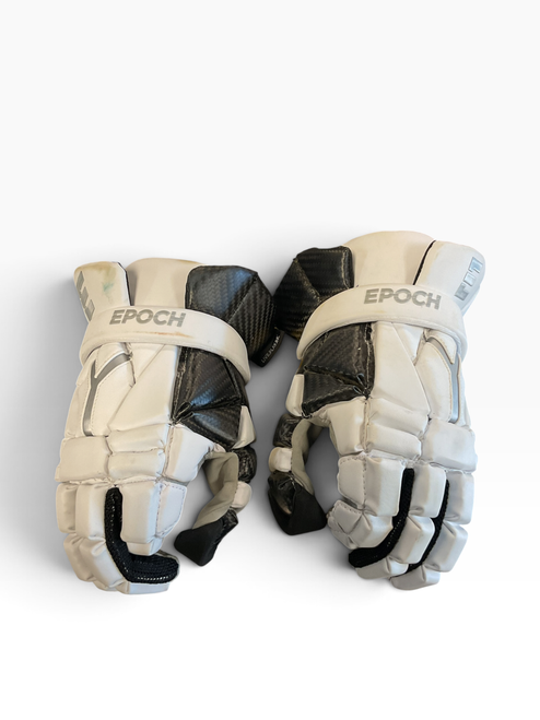 Vist Large View of Product Image Which is Used Epoch INTEGRA Lacrosse Gloves Mens White 13"