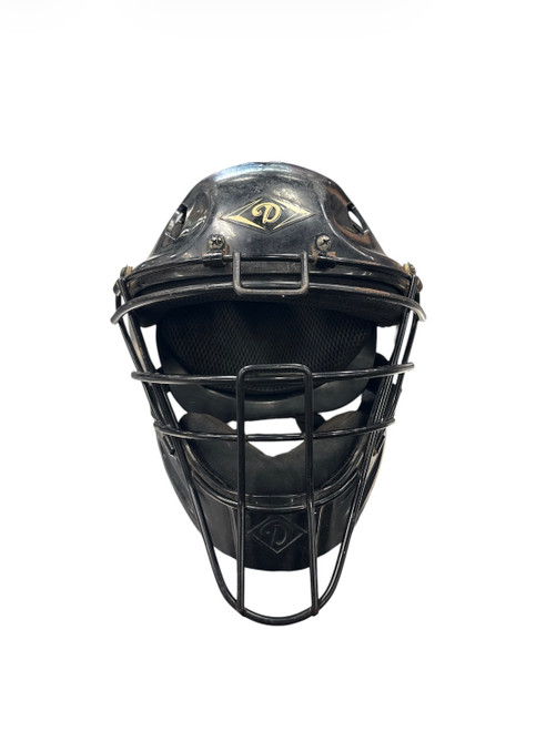 Vist Large View of Product Image Which is Used Diamond EDGE Catchers Helmet w/Mask Black One Size