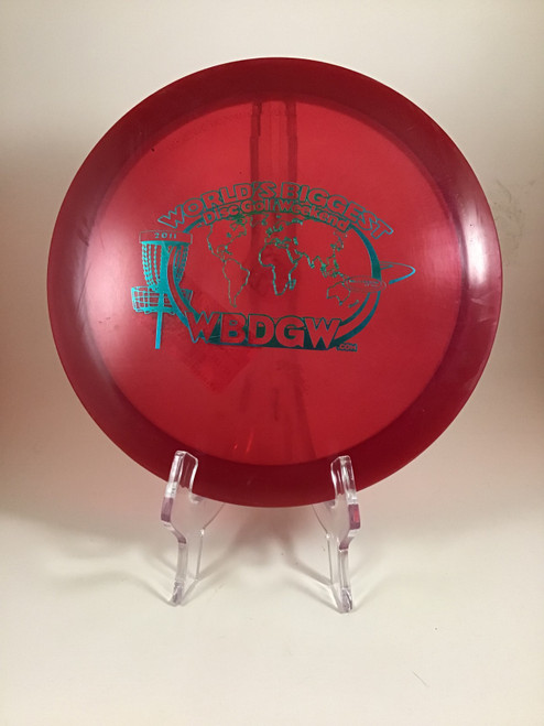 Vist Large View of Product Image Which is Used Millennium QJLS Disc Golf Driver Maroon 173g