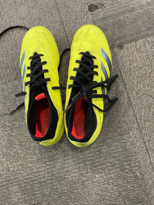 Vist Large View of Product Image Which is Used Under Armour Soccer Cleats Yellow Senior 5.5
