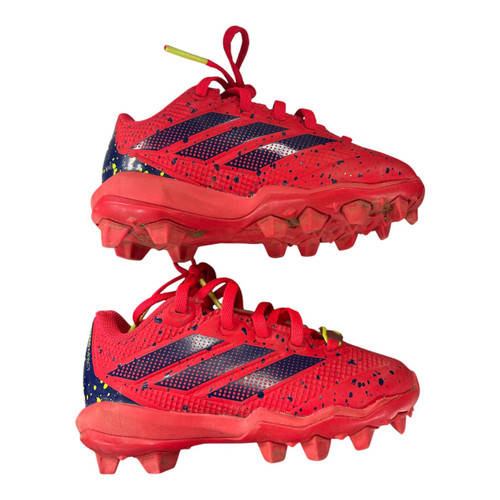 Vist Large View of Product Image Which is Used Adidas ADIDAS BB/SB CLEATS BB/SB Cleats Red Youth 10.0