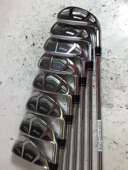 Vist Large View of Product Image Which is Used Callaway EPIC CF17 Mens Iron Set RH 3I-PW
