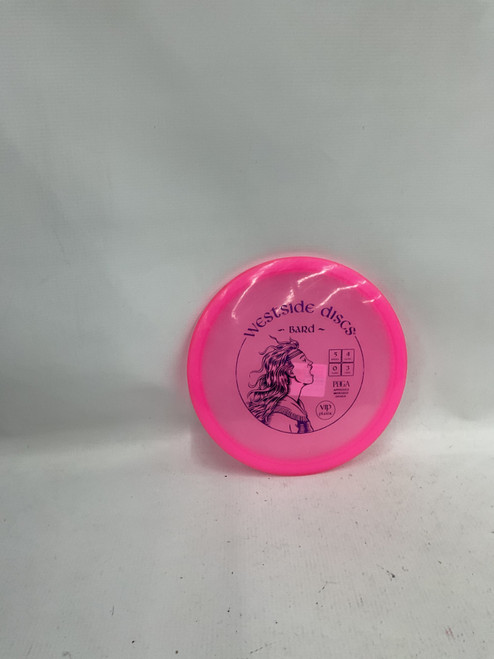 Vist Large View of Product Image Which is Used Westside BARD Disc Golf Mid Range Pink