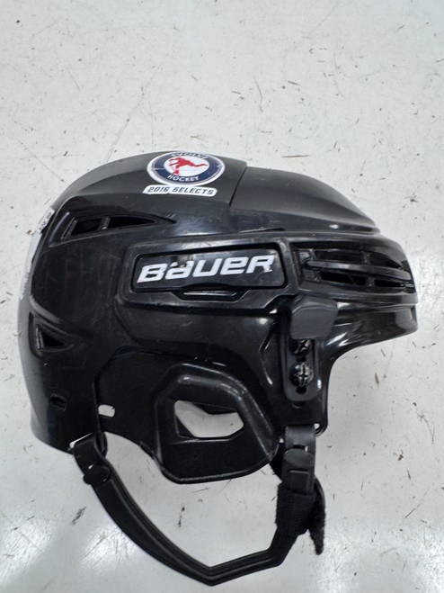Vist Large View of Product Image Which is Used Bauer PRODIGY Hockey Helmet Only Black One Size