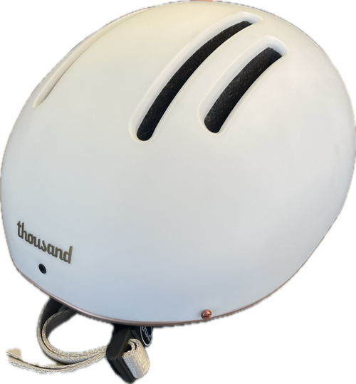 Vist Large View of Product Image Which is Used THOUSAND MIPS WHT Bike Helmet White LG