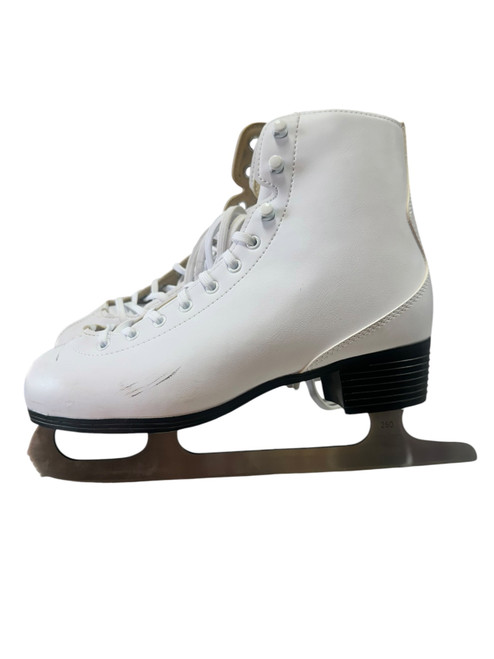 Vist Large View of Product Image Which is Used Roces SUEDE WomensFigure Skate White Senior 6