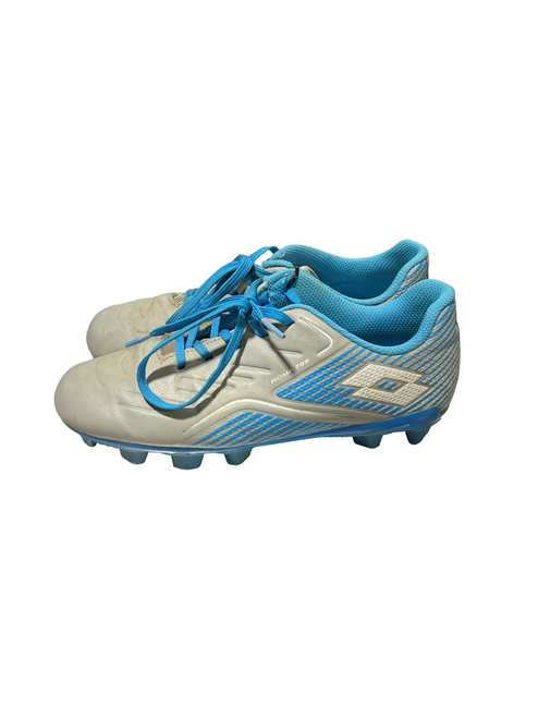 Vist Large View of Product Image Which is Used Lotto Soccer Cleats Royal Blue Junior 03