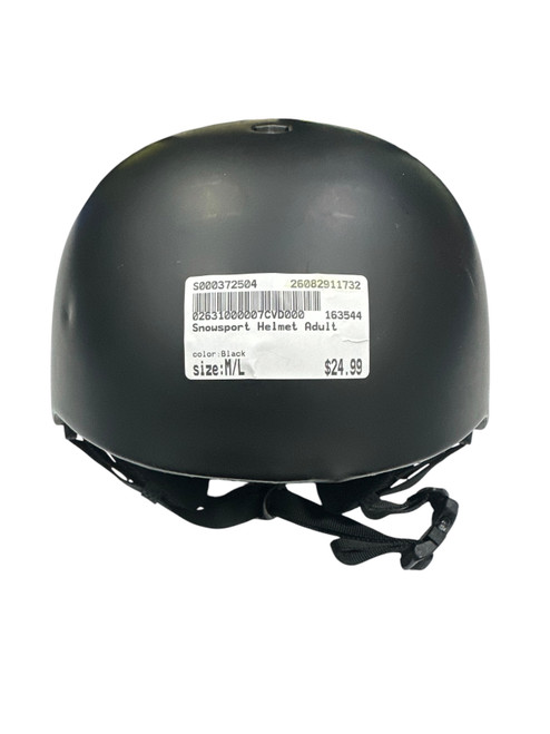 Vist Large View of Product Image Which is Used Snowsport Helmet Adult Black M/L