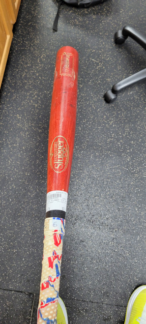 Vist Large View of Product Image Which is Used Louisville Slugger YTH HARD MAPLE BB/SB Wood Bat 29"