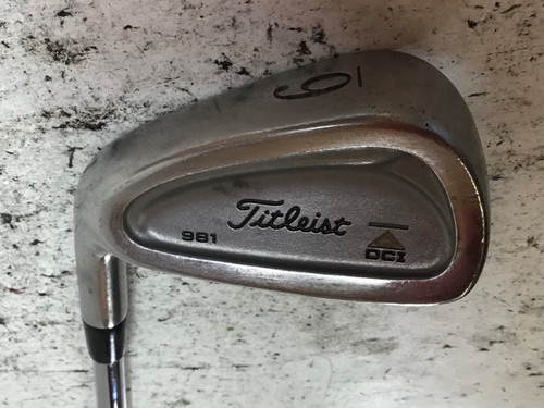 Vist Large View of Product Image Which is Used Titleist DCI 981 Mens Individual Iron LH 6 Iron