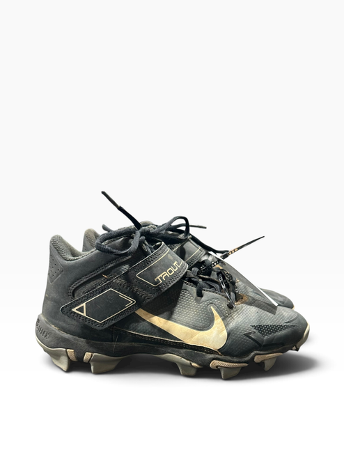 Vist Large View of Product Image Which is Used Nike TROUT BB/SB Cleats Black Junior 06