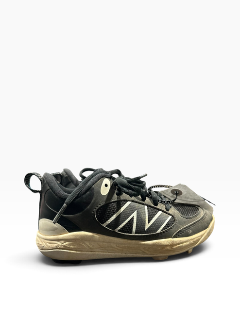 Vist Large View of Product Image Which is Used New Balance 3000V7 BB/SB Cleats Black Youth 12.5