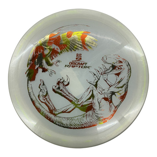 Vist Large View of Product Image Which is Used Discraft BIG Z RAPTOR Disc Golf Driver White 172g