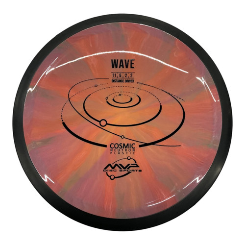 Vist Large View of Product Image Which is Used MVP COSMIC NEUTRON WAVE Disc Golf Driver Brown 173g