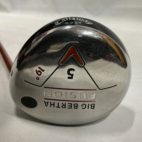 Vist Large View of Product Image Which is Used Callaway BIG BERTHA FUSION Womens Fairway Wood RH Copper 5 Wood