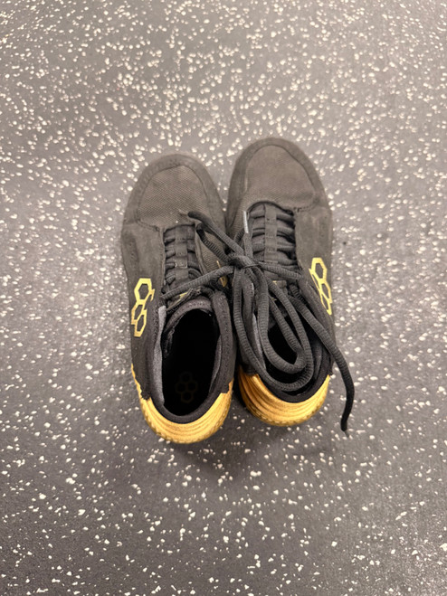 Vist Large View of Product Image Which is Used Rudis Wrestling Shoes Black Senior 7