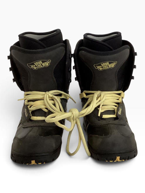 Vist Large View of Product Image Which is Used Vans HI STANDARD Mens Snowboard Boots Black Senior 7