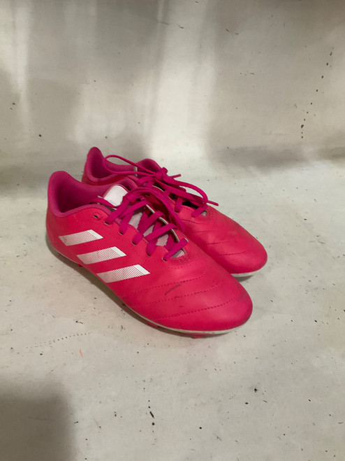 Vist Large View of Product Image Which is Used Adidas Soccer Cleats Pink Senior 6