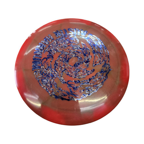 Vist Large View of Product Image Which is Used DGA HYPERCANE Disc Golf Driver Red
