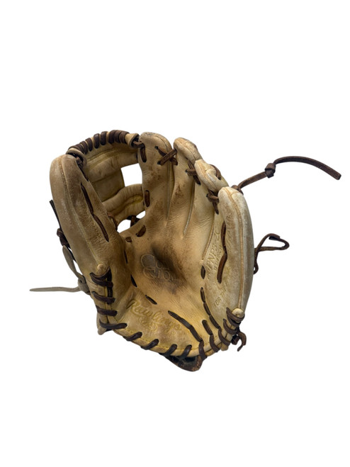Vist Large View of Product Image Which is USED RAWLINGS GOLD GLOVE “GGPNP3-2C” 11.25” RH THROW BASEBALL GLOVE