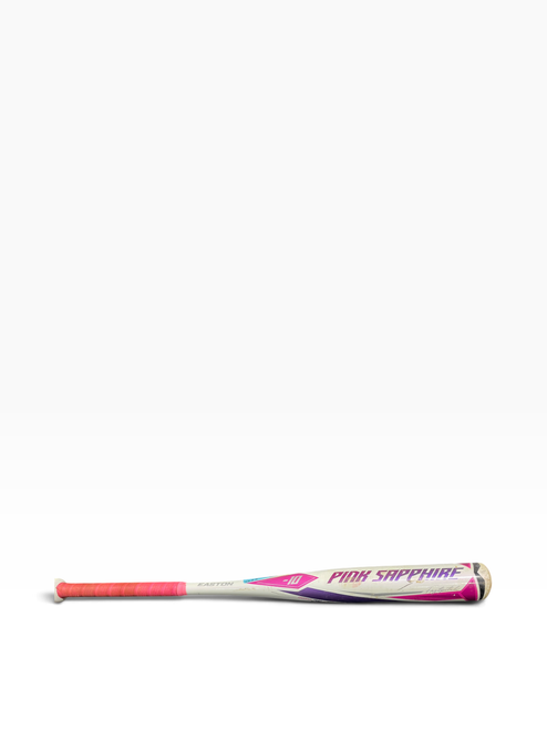 Vist Large View of Product Image Which is Used Easton Pink Sapphire Fastpitch Softball Bat 28" (-10), full length view
