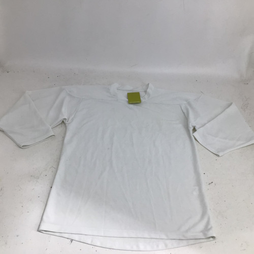 Vist Large View of Product Image Which is Used Champro SR SMALL HOCKEY JERSEY Hockey Practice Jersey White SM