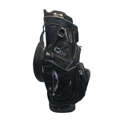 Vist Large View of Product Image Which is Used Sun Mountain C130 Mens Cart Bag Black
