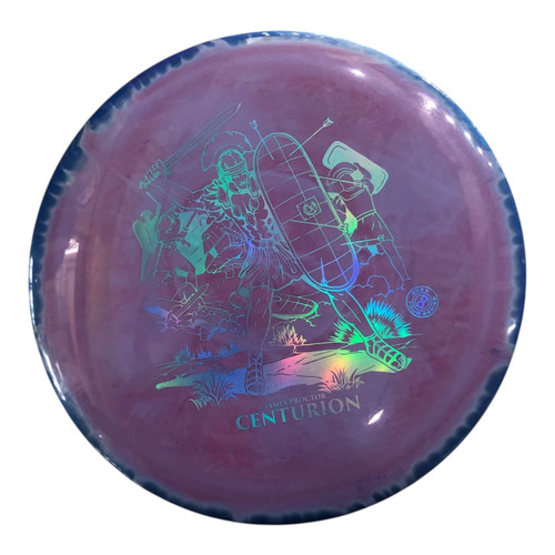 Vist Large View of Product Image Which is Used Infinite Discs JAMES PROCTOR HALO S BLEND CENTURION Disc Golf Driver Purple 173g