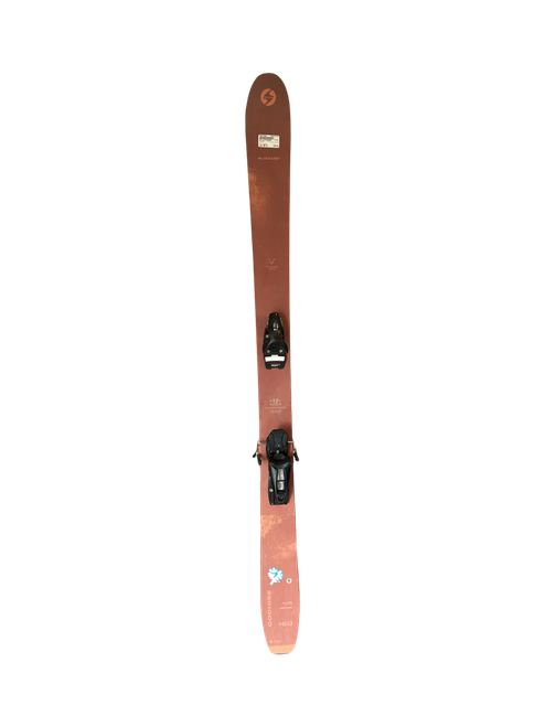 Vist Large View of Product Image Which is Used Blizzard COCHISE Mens DH Ski/Binding Orange 160 cm