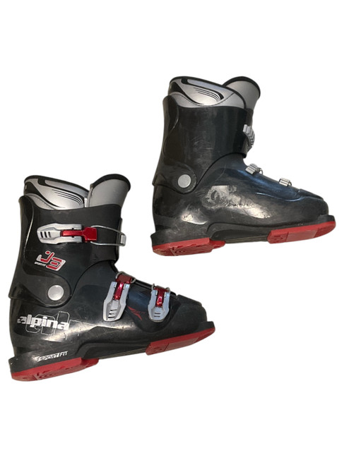 Vist Large View of Product Image Which is Used Alpina J3 Boys DH Ski Boot None 225 MP - J04.5 - W5.5