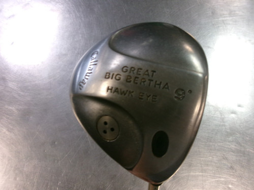 Vist Large View of Product Image Which is Used Callaway GREAT BIG BERTHA HAWKEYE Mens Fairway Wood RH 9 Wood