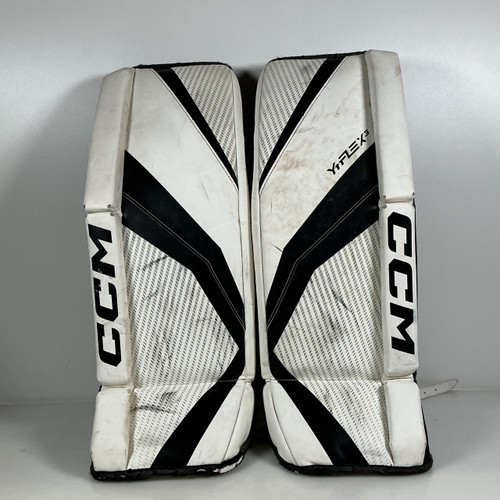 Vist Large View of Product Image Which is Used CCM GPYFX3 YFX PAD Goalie Leg Pads  26"