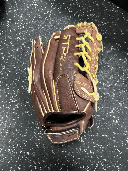 Vist Large View of Product Image Which is Used Franklin 22527 RTP PRO SERIES BB/SB Glove RH Throw Brown 12"