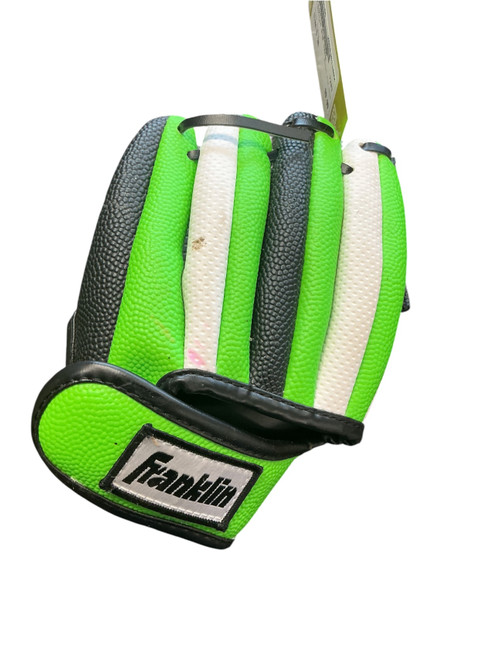 Vist Large View of Product Image Which is Used Franklin AIR TECH BB/SB Glove T-ball Green 8"