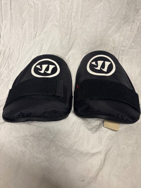 Vist Large View of Product Image Which is Used Warrior ARM PADS Lacrosse Arm Pads/Guards Black LG