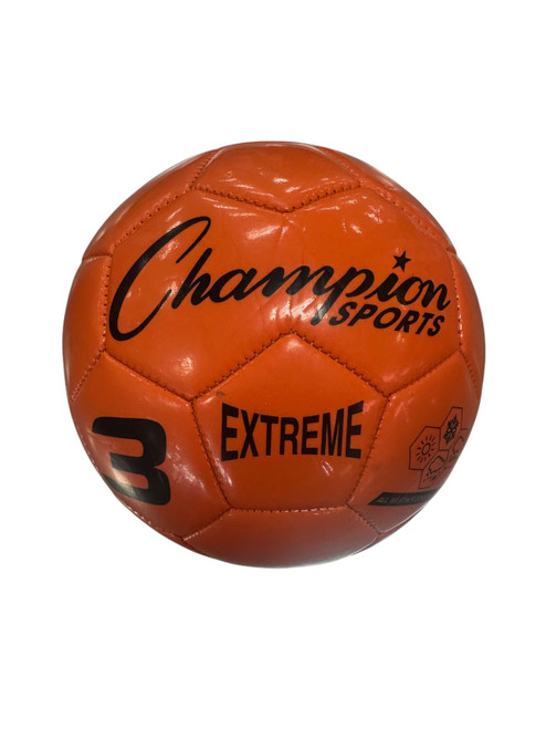 Vist Large View of Product Image Which is Used Champion Sports EXTREME All Size Soccer Ball Orange 3