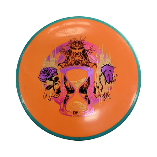 Vist Large View of Product Image Which is Used Axiom GYRO BALANCE Disc Golf Mid Range Orange 175g