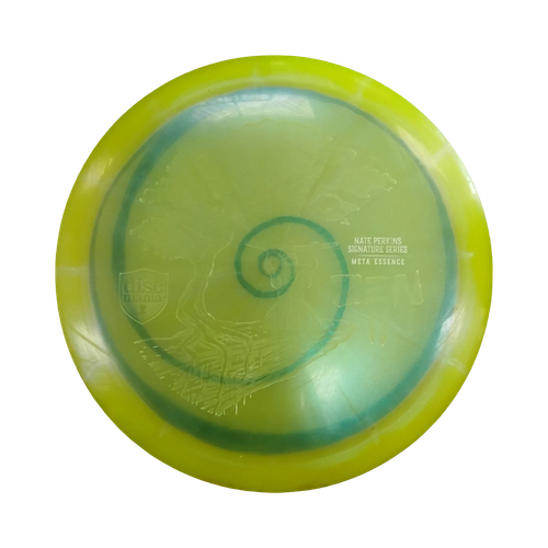 Vist Large View of Product Image Which is Used Discmania NATE PERKINS ZEN 2 Disc Golf Driver Yellow 173g