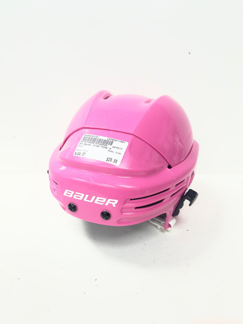 Vist Large View of Product Image Which is Used Bauer 2100 Hockey Helmet Only Pink SM
